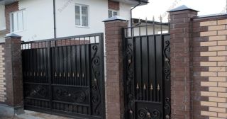 Купить распашные ворота кованные Карасук, цена от 4808 руб.